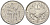 Французская Новая Каледония 1 франк 2000 птица кагу, (IEOM) KM 10, Schoen 10, Lec 52e алюминий 41-1257