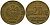 Перу 20 сентимо 1996 LIMA KM 306.1, Schon 105 латунь 4543-1025