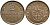 ПРУССИЯ 2 ПФЕННИГА 1868 В, ВИЛЬГЕЛЬМ I (1861-1888) KM 481 медь UNC 75-864
