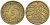 ГЕРМАНИЯ 5 РЕЙХСПФЕННИГОВ 1924 J, KM 39, J. 316 алюминиевая бронза 110-241