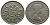 Великобритания 2 шиллинга (флорин) 1955 Елизавета II (1952-2022) KM 906, Spink 4146 медно-никель 4607-845
