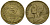 Франция 5 сантимов 1966 тип Marianne KM 933 алюминиевая бронза 4136-436