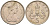 Великобритания 5 пенсов 1975 Елизавета II (1952-2022) KM 911, Spink 4233 (D1) медно-никель 4116-757