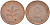 ФРГ 2 пфеннига 1975 F KM 106а сталь плакированная медью 4580-356