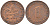 ФРГ 1 пфенниг 1950 D KM 105, J. 380 сталь плакированная медью    4115-114