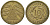 Германия 10 рейхспфеннигов 1924 J KM 40, J. 317, Weege 9 алюминиевая бронза 4121-911