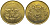 Йемен 10 филсов 1974 FAO, год тип KM 39 латунь UNC M49-11
