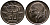 Бельгия 50 сантимов 1973 Belgie, Бодуэн I (1951-1993) KM 149.1 бронза 4387-622