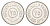 Египет 25 пиастров 2008 KM 991 сталь плакированная никелем UNC 4651-634