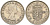 Великобритания 1 шиллинг 1958 Елизавета II (1952-2022), Шотландский герб KM 905, Spink 4148 медно-никель 4116-847