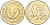 Кипр 20 центов 1998 Зенон Китийский KM 62.2 никель латунь    4595-944