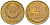 СССР 1 копейка 1986 Федорин 173 KM 126а латунь UNC 3309-741