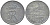 ДАНИЯ 2 ЭРЕ 1965 C;S, ФРЕДЕРИК IX (1947-1972) KM 840,2 цинк 202-711