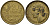 Франция 20 франков 1950 B, петух KM 917.1 алюминиевая бронза 4150-845