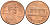США 1 ЦЕНТ 1986 D KM 201b ЛИНКОЛЬН медь цинк UNC 187-719