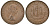 Великобритания 1/2 пенни 1967 Елизавета II (1952-2022) KM 896, Spink 4158 бронза 4681-1013