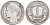 Франция 1 франк 1945 тип Морлон KM 885а.1 алюминий    4153-424