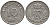 Дания 10 эре 1953 N; S, Фредерик IX (1947-1972) KM 841.1 медно-никель 4398-916