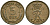 Дания 5 эре 1966 C; S, Фредерик IX (1947-1972) KM 848.1 бронза 4138-836