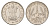 Индия 1/2 рупии 1954 KM 6.2 никель 4654-947