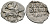 Русское Царство денга 1547-1584 Иван IV Васильевич, Московский  монетный двор, 0,34 ГР ГиК №61 серебро 262-1515