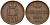 Россия денежка 1852 ЕМ, Николай I (1826-1855) Биткин 614 медь 4158-548