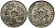 Бельгия 25 сантимов 1921 Belgie KM 69 медно-никель 4165-811