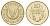 Кипр 10 центов 1994 ваза с птичками KM 56.3 никель латунь UNC 4652-343
