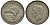 Новая Зеландия 1 флорин 1946 Георг VI (1936-1952), птичка киви KM 10.1 серебро 272-1631