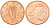 ИРЛАНДИЯ 2 ЕВРОЦЕНТА 2002 KM 33 сталь плакированная медью UNC 214-244
