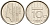 Нидерланды 10 центов 1982 Беатрикс (1980-2013) KM 203 никель    4598-345