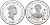 Гернси 5 фунтов 1995 Королева Елизавета, королева мать KM 66a серебро PROOF 1077-9-53