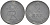 Дания 2 эре 1957 C; S, Фредерик IX (1947-1972) KM 840.2 цинк 87-1427
