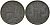 Бельгия 1 франк 1942 Belgique - Belgie, Леопольд III (1934-1947), германская оккупация, Вторая мировая война KM 127 цинк 4161-425