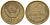 СССР 1 копейка 1970 Y 126a, Schon 75a латунь 4613-553