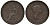 Великобритания 1/2 пенни 1806 Георг III (1760-1820) KM 662, Spink 3781 медь 189-121