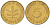 ФРГ 5 ПФЕННИГОВ 1973 F KM 107, J. 382 сталь плакированная латунью 4181-939