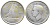 Канада 10 центов 1945 Георг VI (1937-1952), парусник KM 34 серебро 4532-743