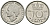 Нидерланды 10 центов 1948 Вильгельмина (1895-1948) KM 177 никель 96-525
