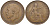 Великобритания 1 пенни 1921 Георг V (1910-1936) KM 810, Spink 4051 бронза 115-221