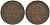Пруссия 1 пфенниг 1864 А, Вильгельм I (1861-1888) KM 480 медь 4532-437