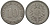 ГЕРМАНИЯ 10 ПФЕННИГОВ 1876 C, СТАРОГЕРБОВКА KM 4, Jager 4, Weege 7 медно-никель 4546-1133
