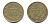 Дания 1 крона 1926 HCN; GJ, Кристиан X (1912-1947) KM 824.1 алюминиевая бронза 25-334