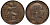 Великобритания 1 фартинг 1901 Эдуард VII (1901-1910), KM 792, Spink 3992 бронза 117-354