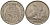Бельгия 1 франк 1939 Belgique - Belgie KM 119 никель 4603-1242