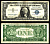 США 1 доллар 1957 Pick 419 a бумага 2119-38-2-2
