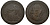 Великобритания 1 пенни 1797 Георг III (1760-1820) KM 618, Spink 3777 медь 1066-7-44