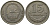 Монголия 15 мунгу 1970 KM 31 медно-никель 4511-1255