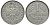 ФРГ 1 МАРКА 1961 G J 385, KM 110 медно-никель 72-715