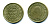 ДАНИЯ 20 КРОН 1990 LG; JP; A, МАРГРЕТЕ II (1972-) KM 871 алюминиевая бронза 25-842